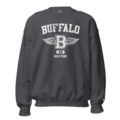 QUEEN'S CITY "Buffalo Angel" Crewneck Sweatshirt