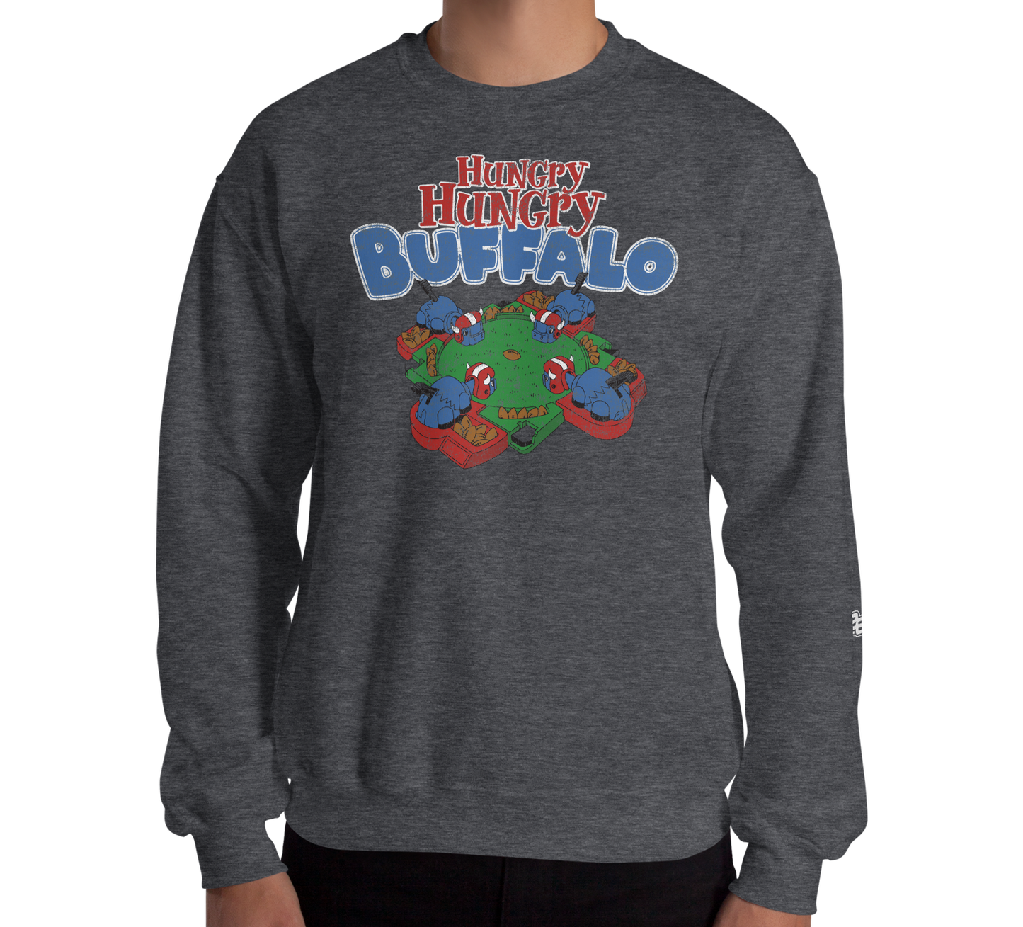 Dark Heather (50% cotton, 50% polyester)