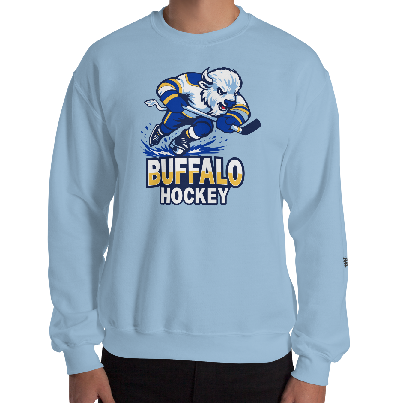 Light Blue (50% cotton, 50% polyester)