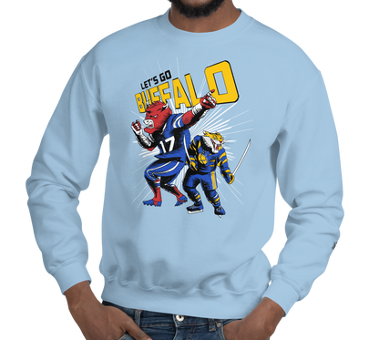 Light Blue (50% cotton, 50% polyester)