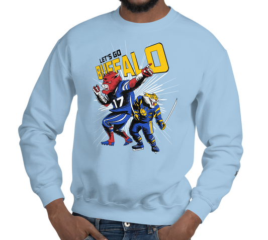 Light Blue (50% cotton, 50% polyester)