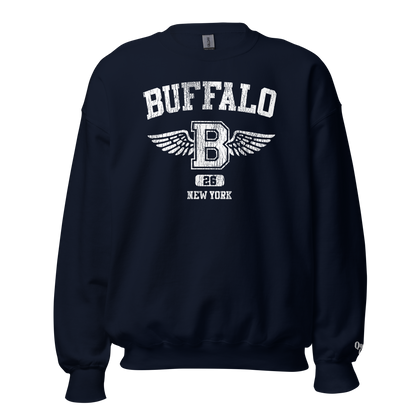 QUEEN'S CITY "Buffalo Angel" Crewneck Sweatshirt