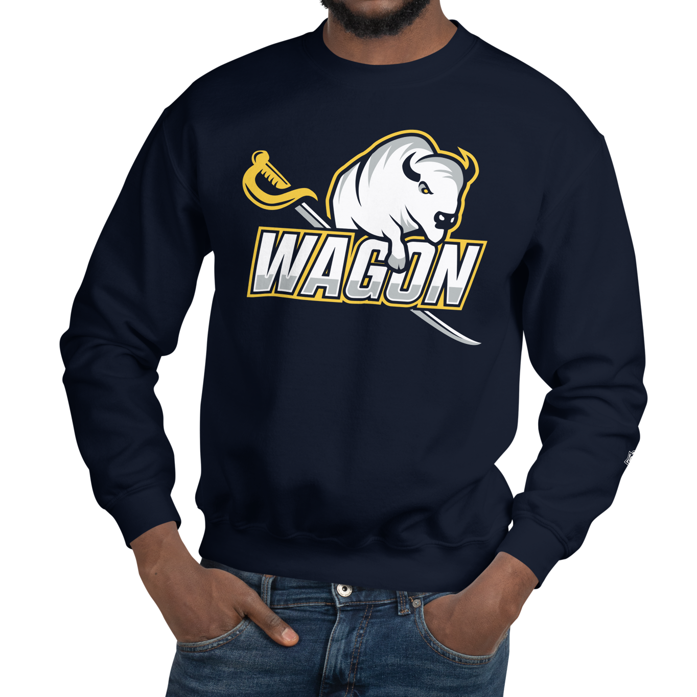 Navy (50% cotton, 50% polyester)