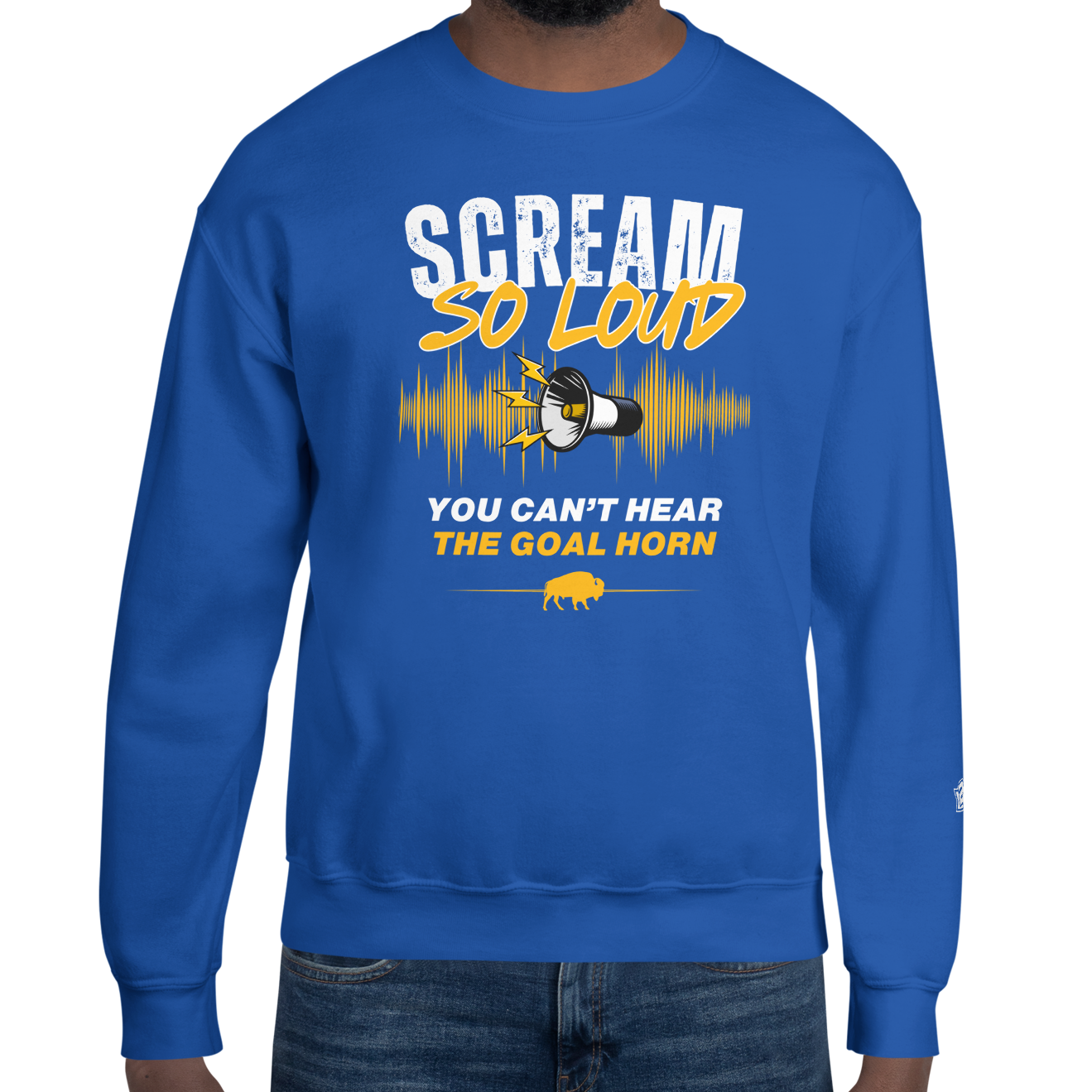 Royal (50% cotton, 50% polyester)