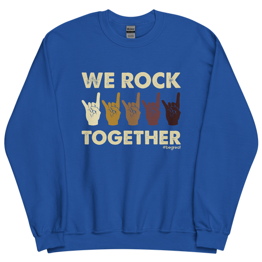 Official Nick Harrison "We Rock Together" Sweatshirt (Royal)