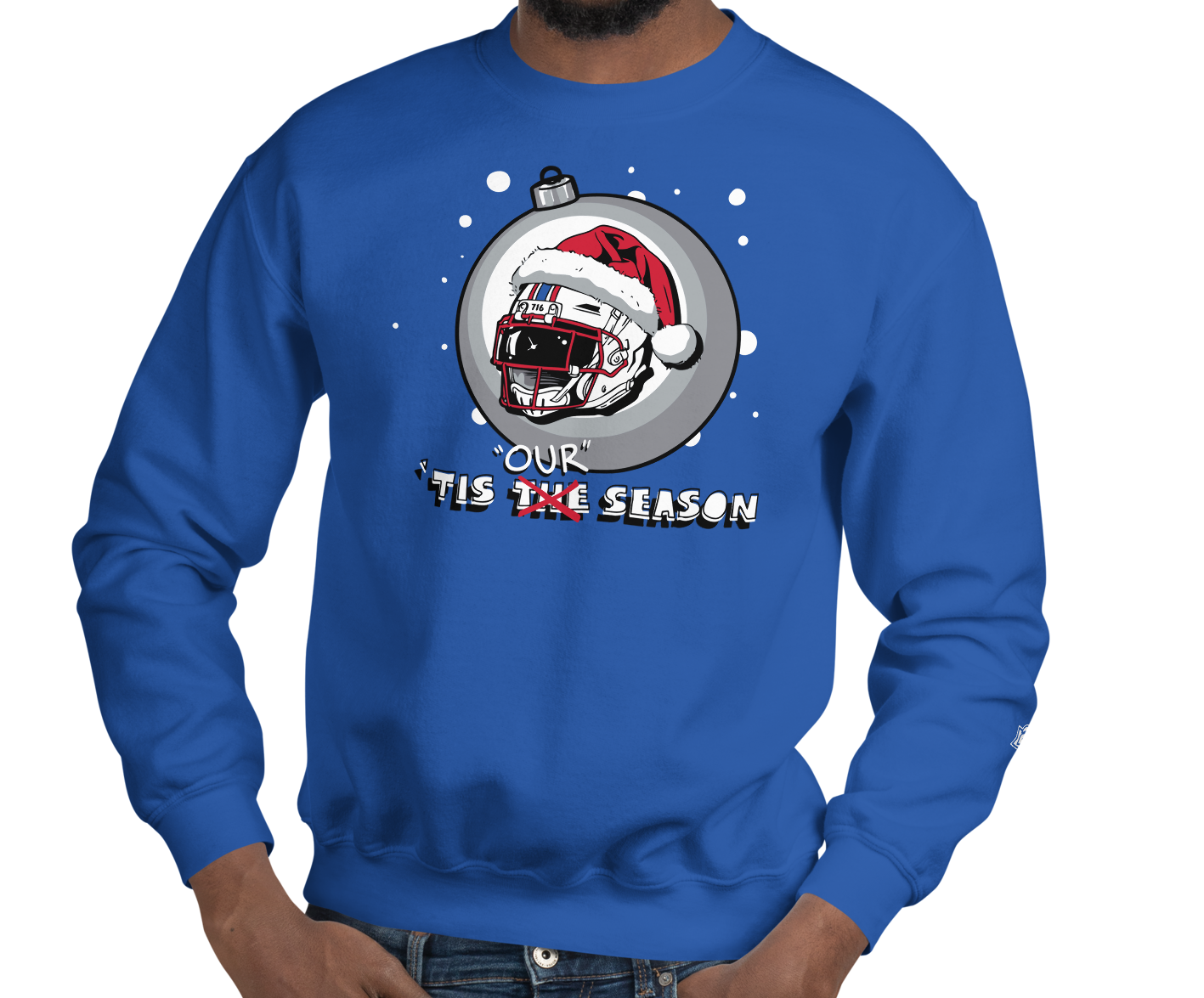 Royal (50% cotton, 50% polyester)