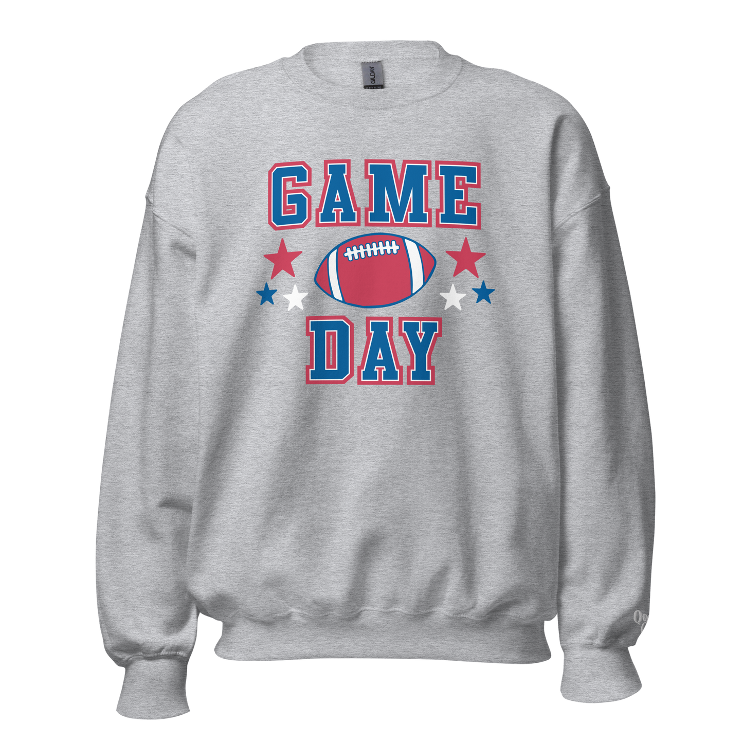 QUEEN'S CITY "Game Day Football" Crewneck Sweatshirt