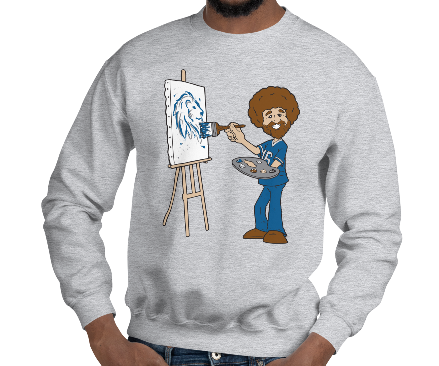 Sport Gray (50% cotton, 50% polyester)