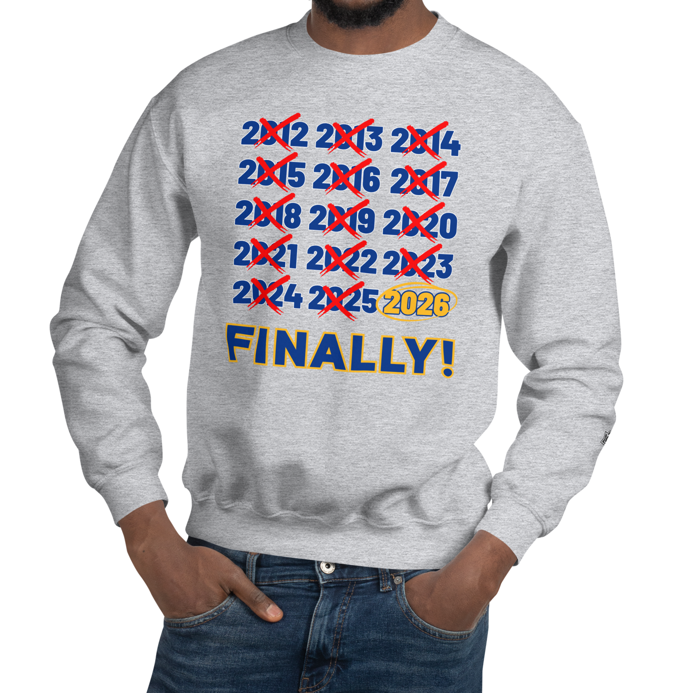 Sport Gray (50% cotton, 50% polyester)