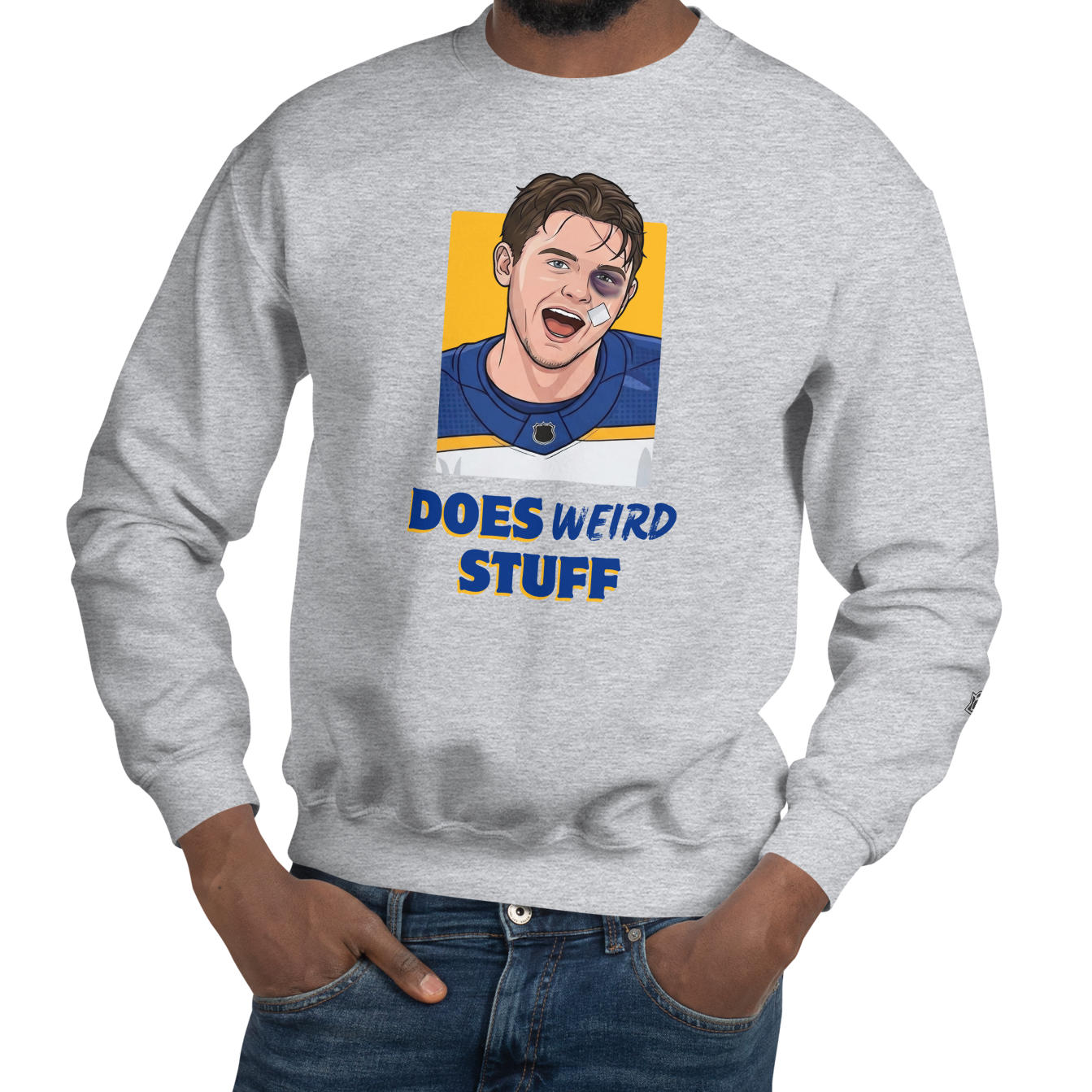 Sport Gray (50% cotton, 50% polyester)