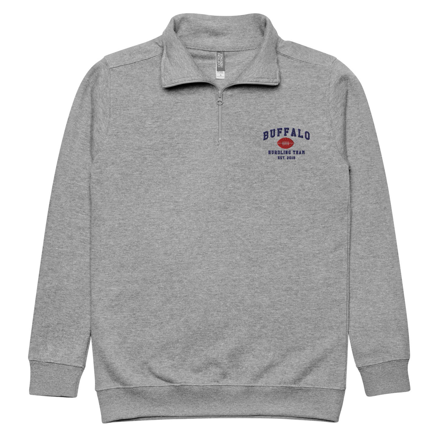 "Buffalo Hurdling Team" Unisex Fleece Pullover