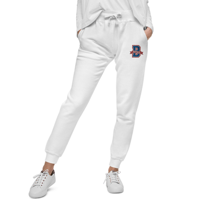 "Buffalo Collegiate" Embroidered Fleece Sweatpants (multiple color options)