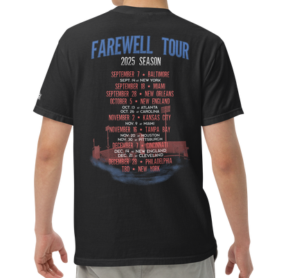 Black, back (100% ringspun cotton)