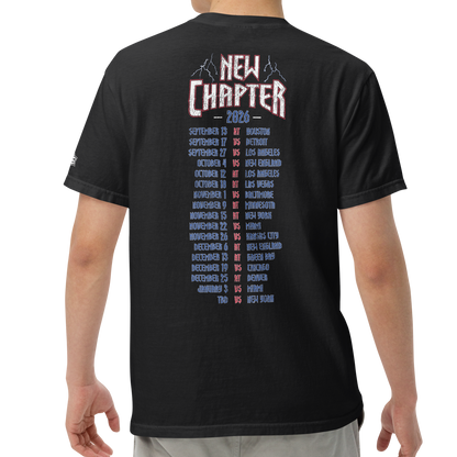 Back, Black (100% ringspun cotton)
