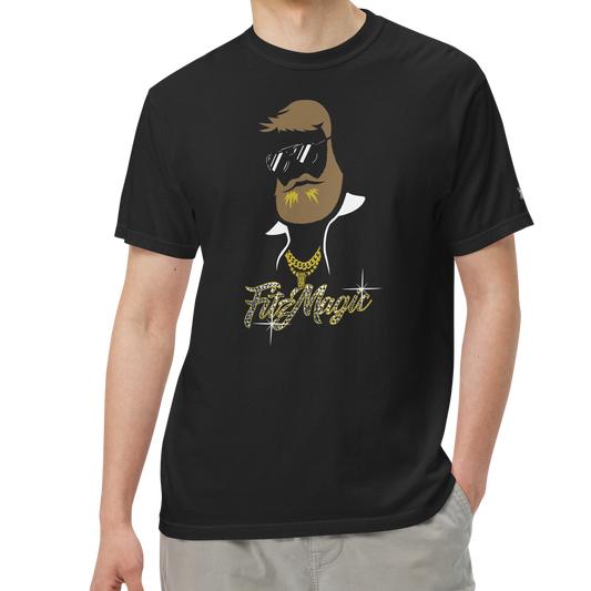 Black (100% ringspun cotton)