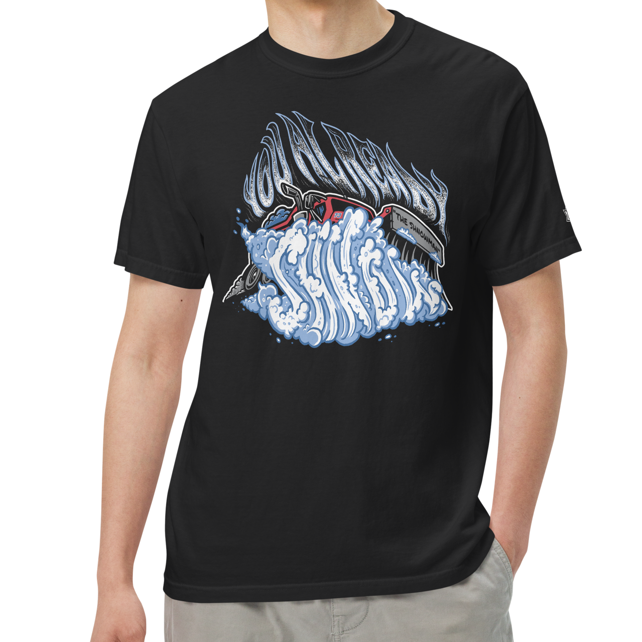 Black (100% ringspun cotton)