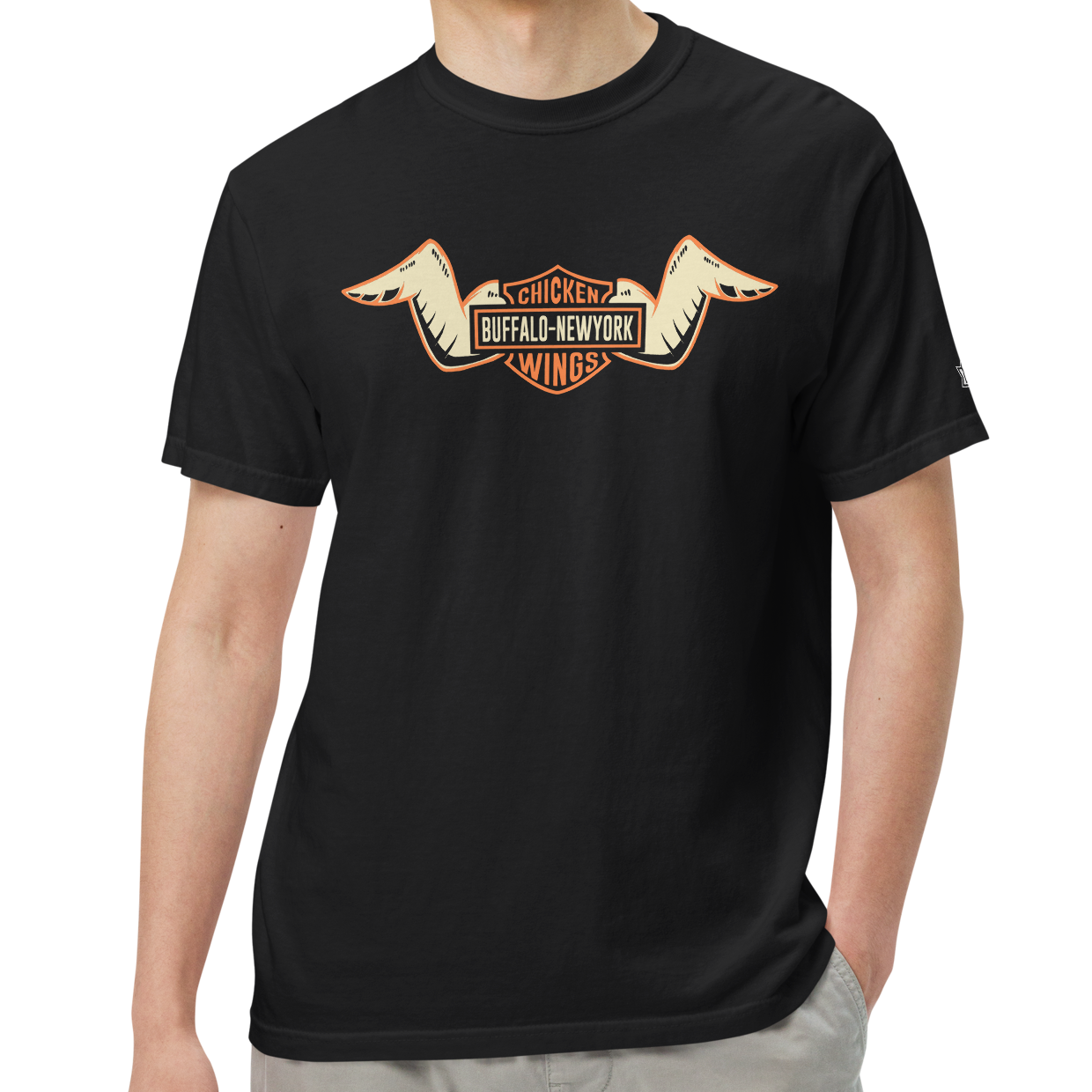Black (100% ringspun cotton)
