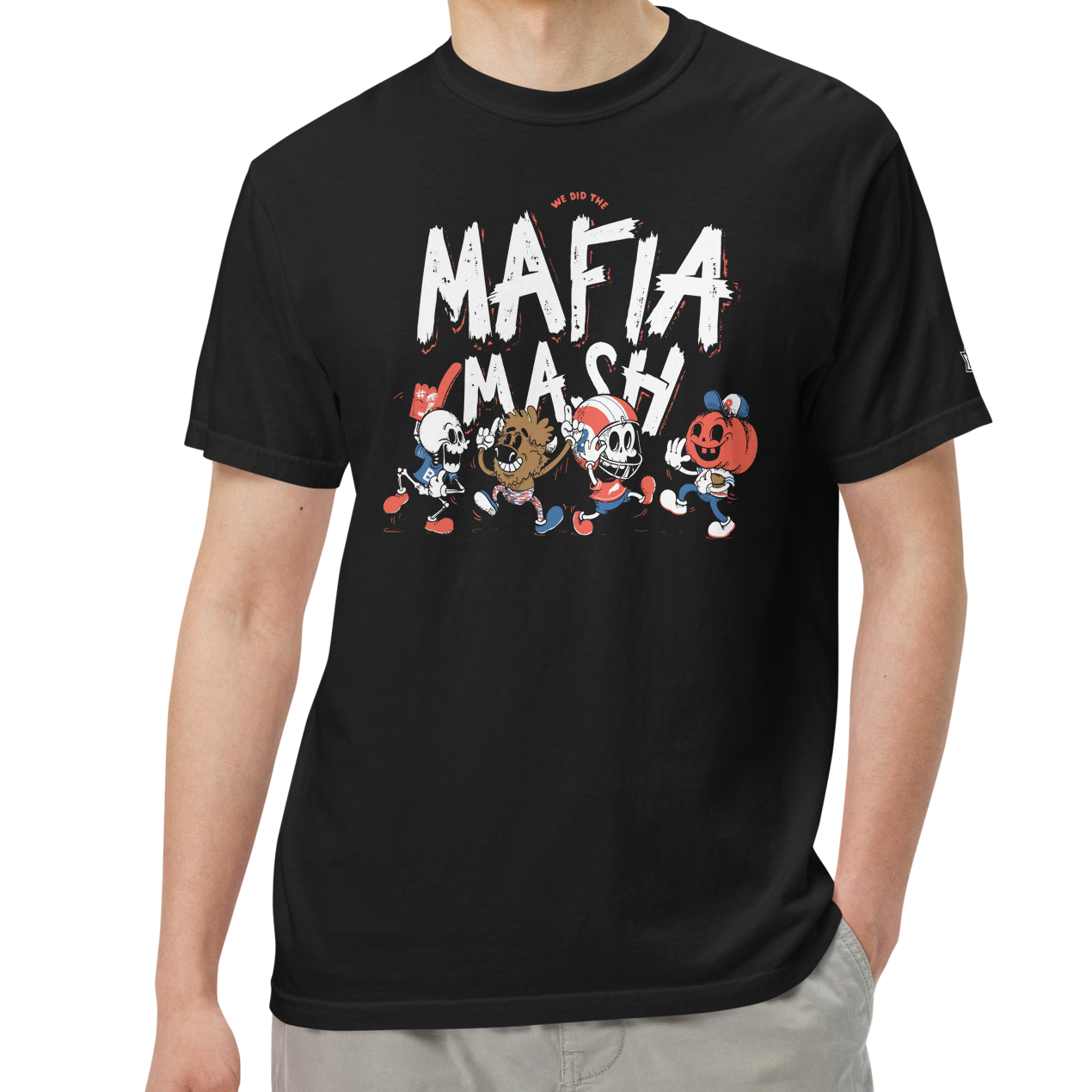 Black (100% ringspun cotton)
