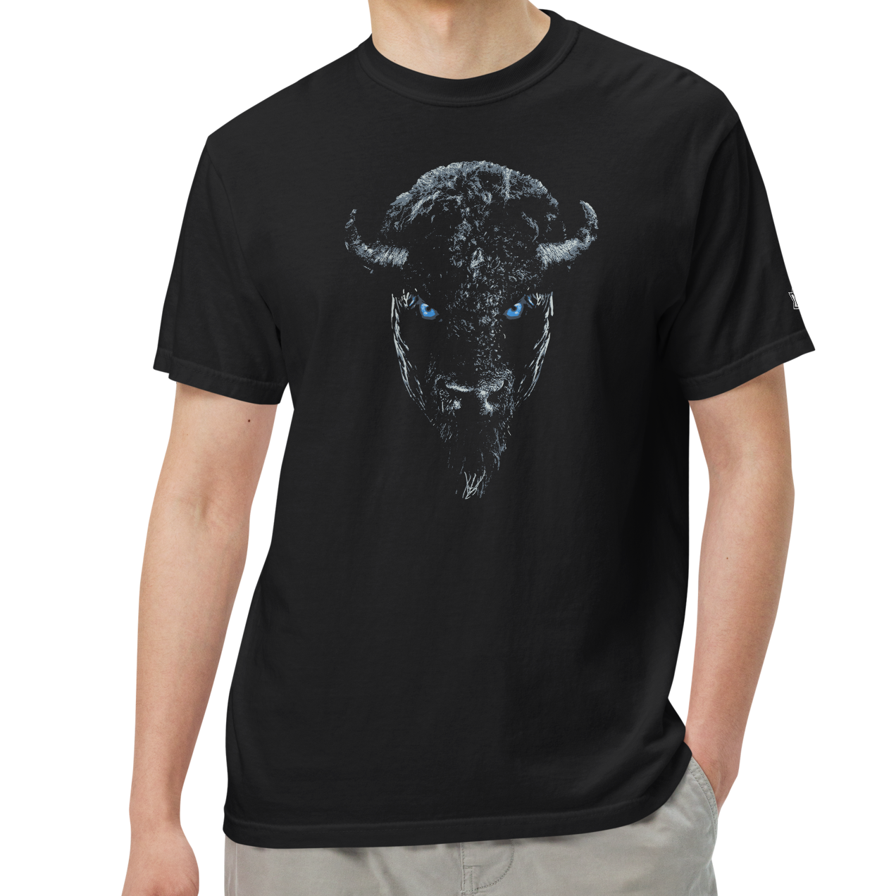 Black (100% ringspun cotton)