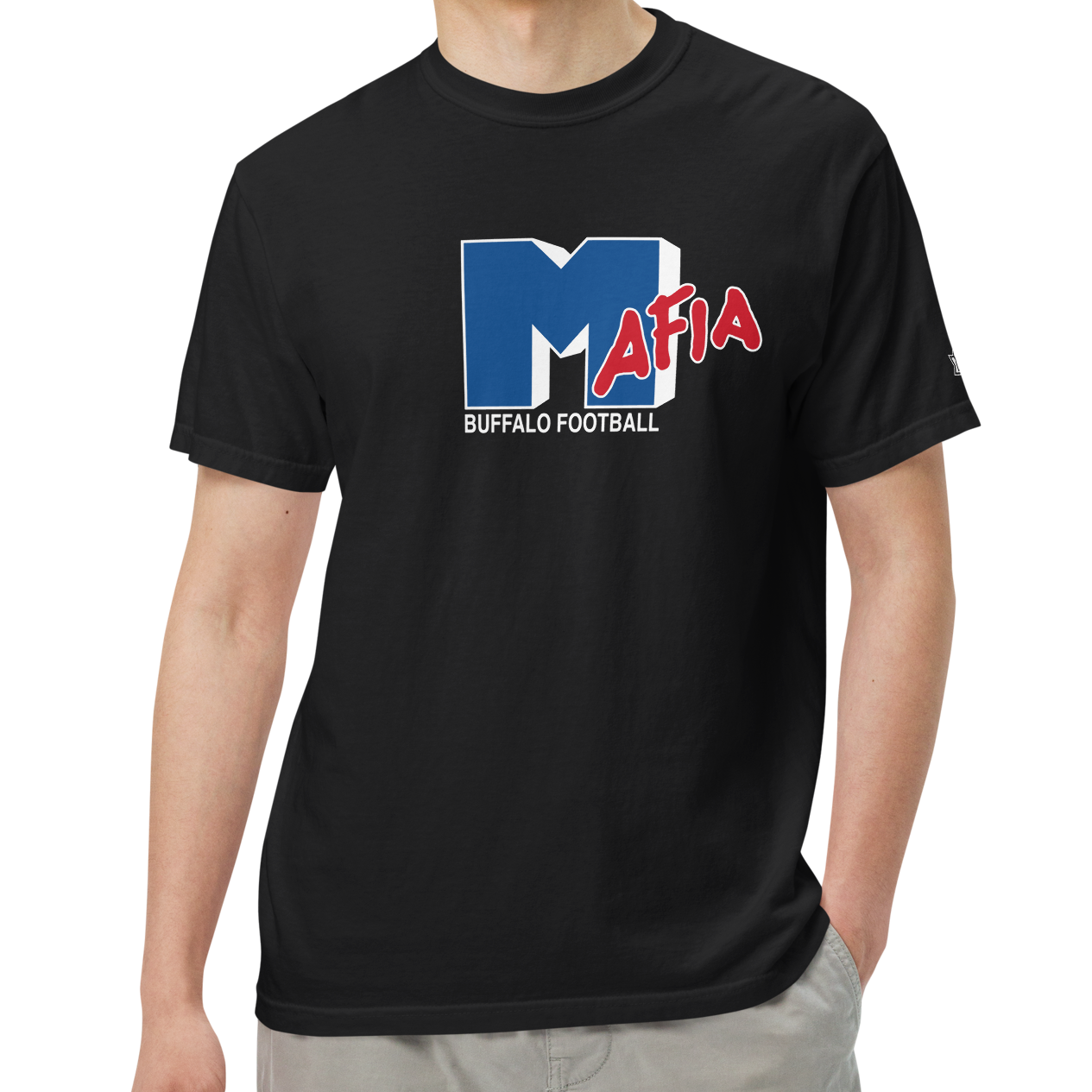 Black (100% ringspun cotton)