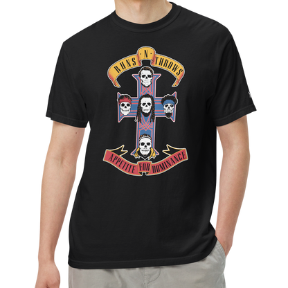 Black (100% ringspun cotton)