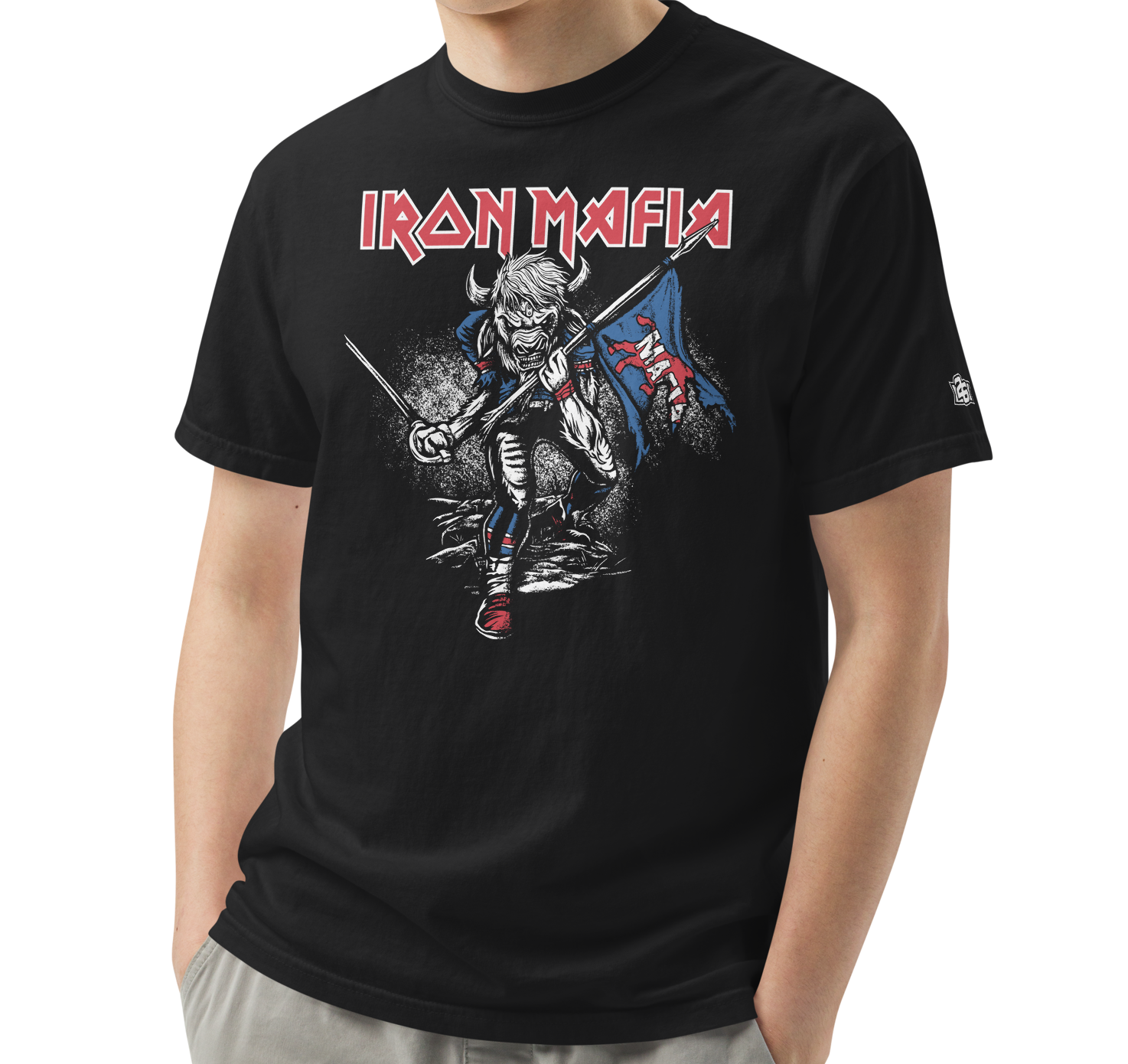 Black (100% ringspun cotton)