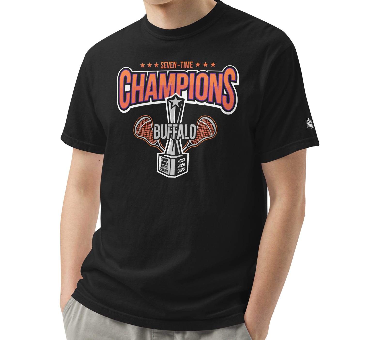 Black (100% ringspun cotton)