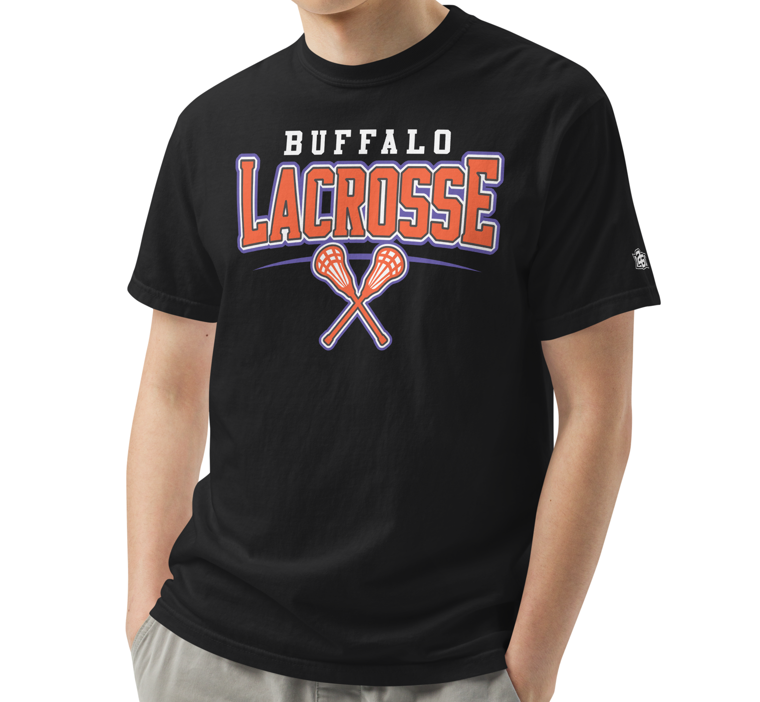 Black (100% ringspun cotton)