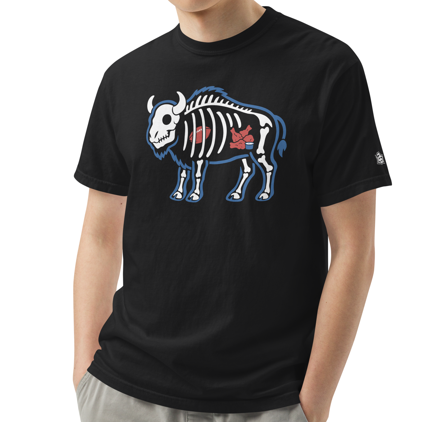 Black (100% ringspun cotton)