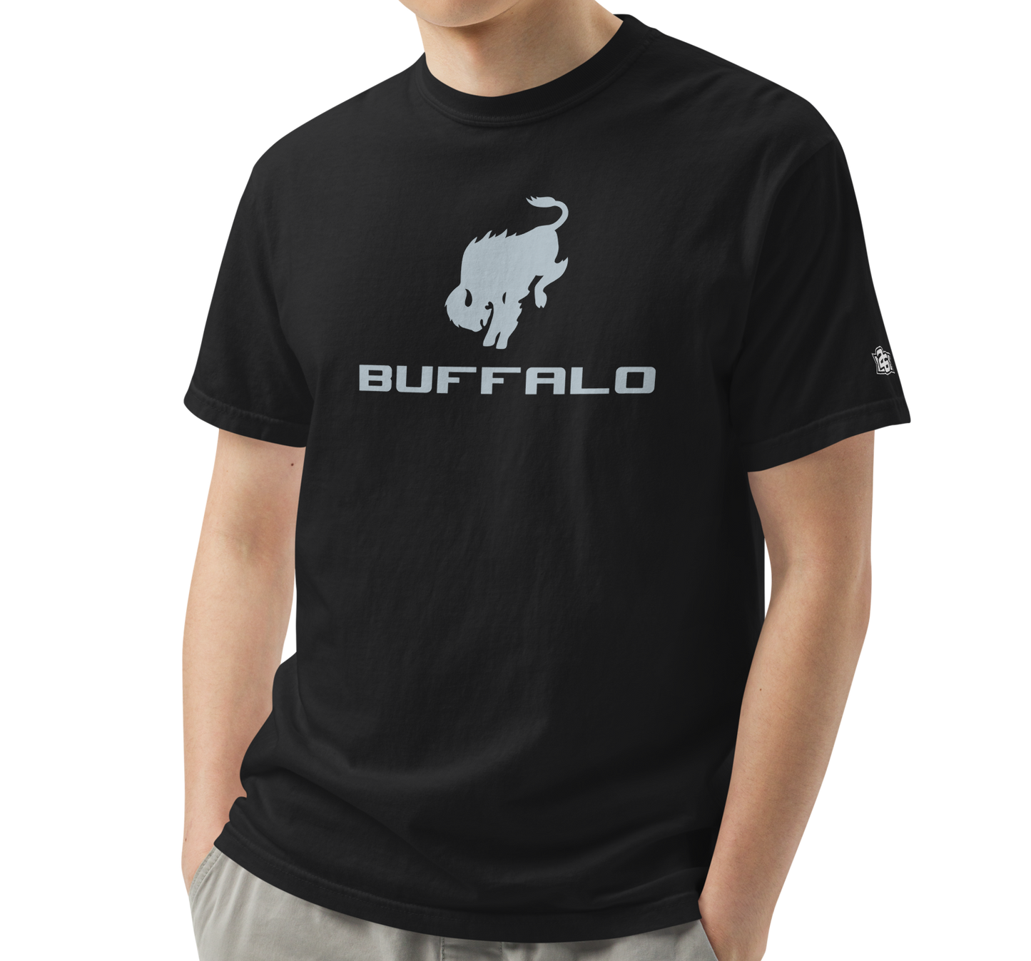 Black (100% ringspun cotton)