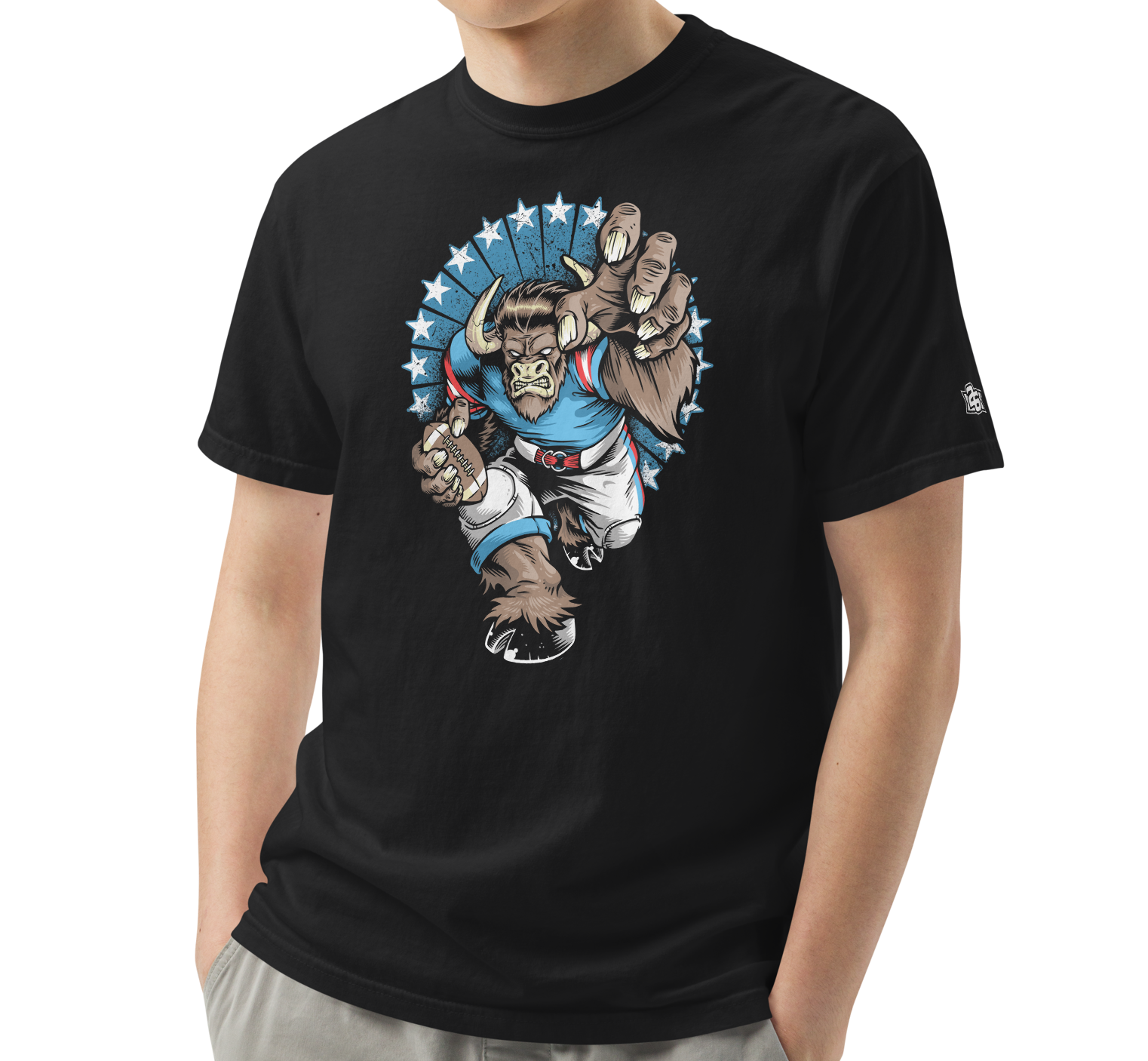 Black (100% ringspun cotton)