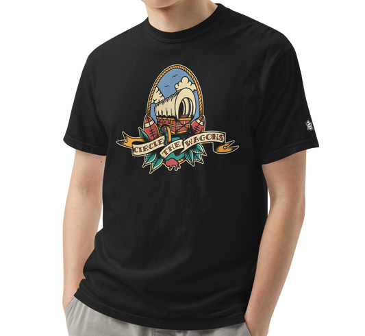 Black (100% ringspun cotton)