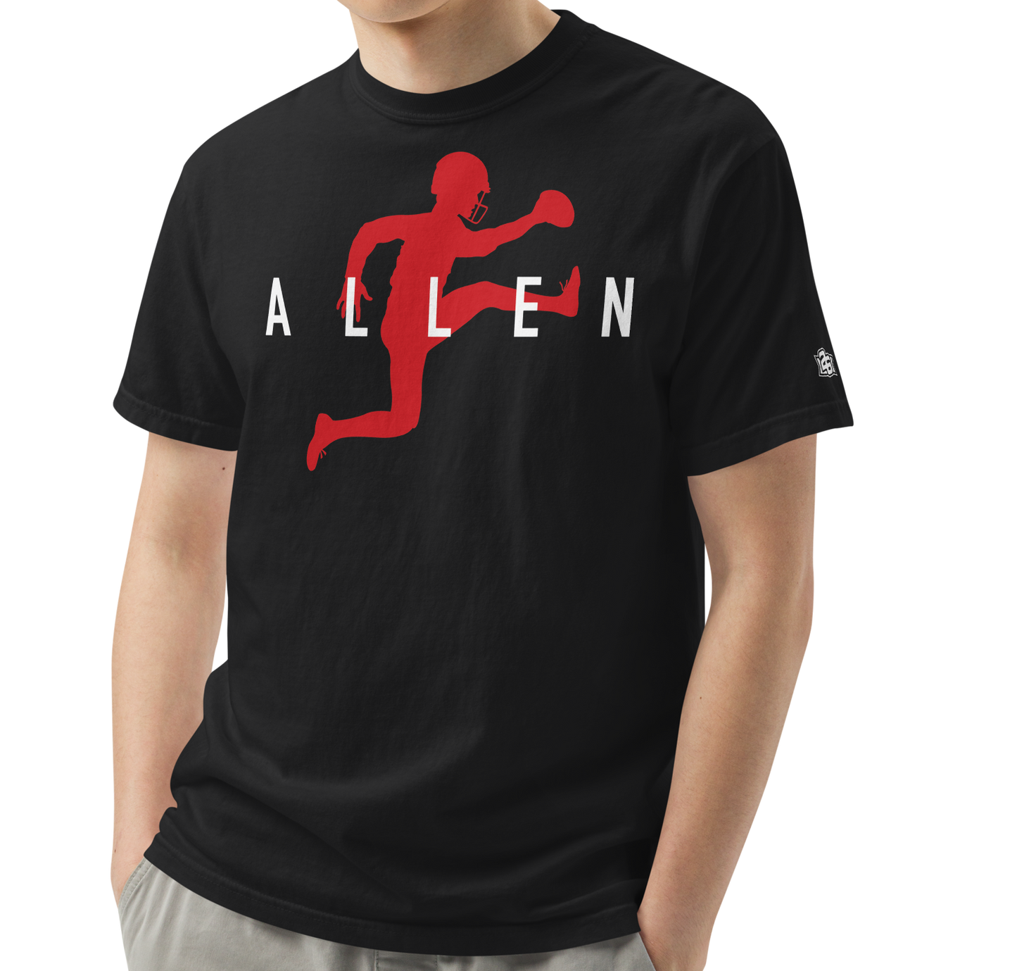 Black (100% ringspun cotton)