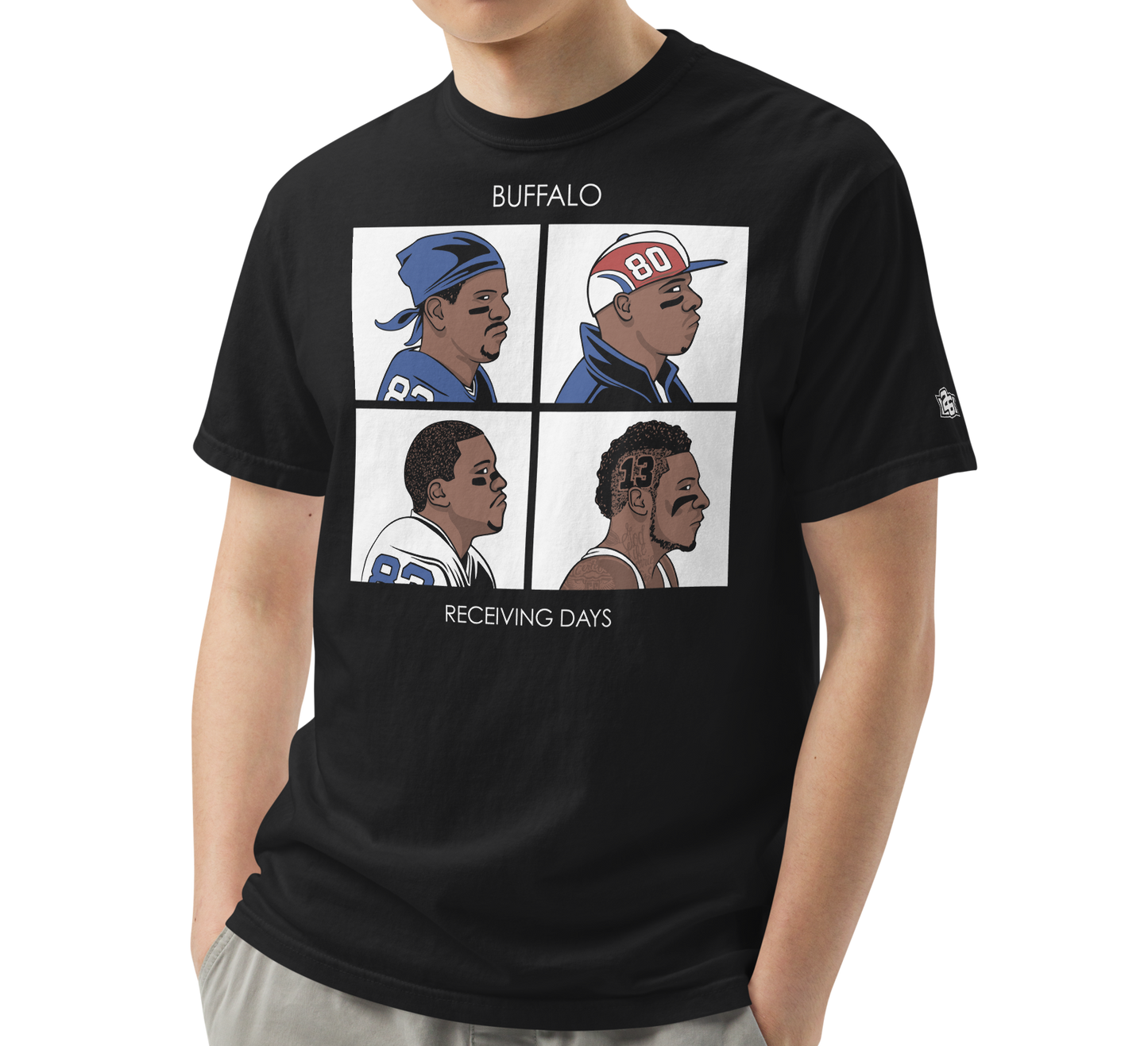 Black (100% ringspun cotton)