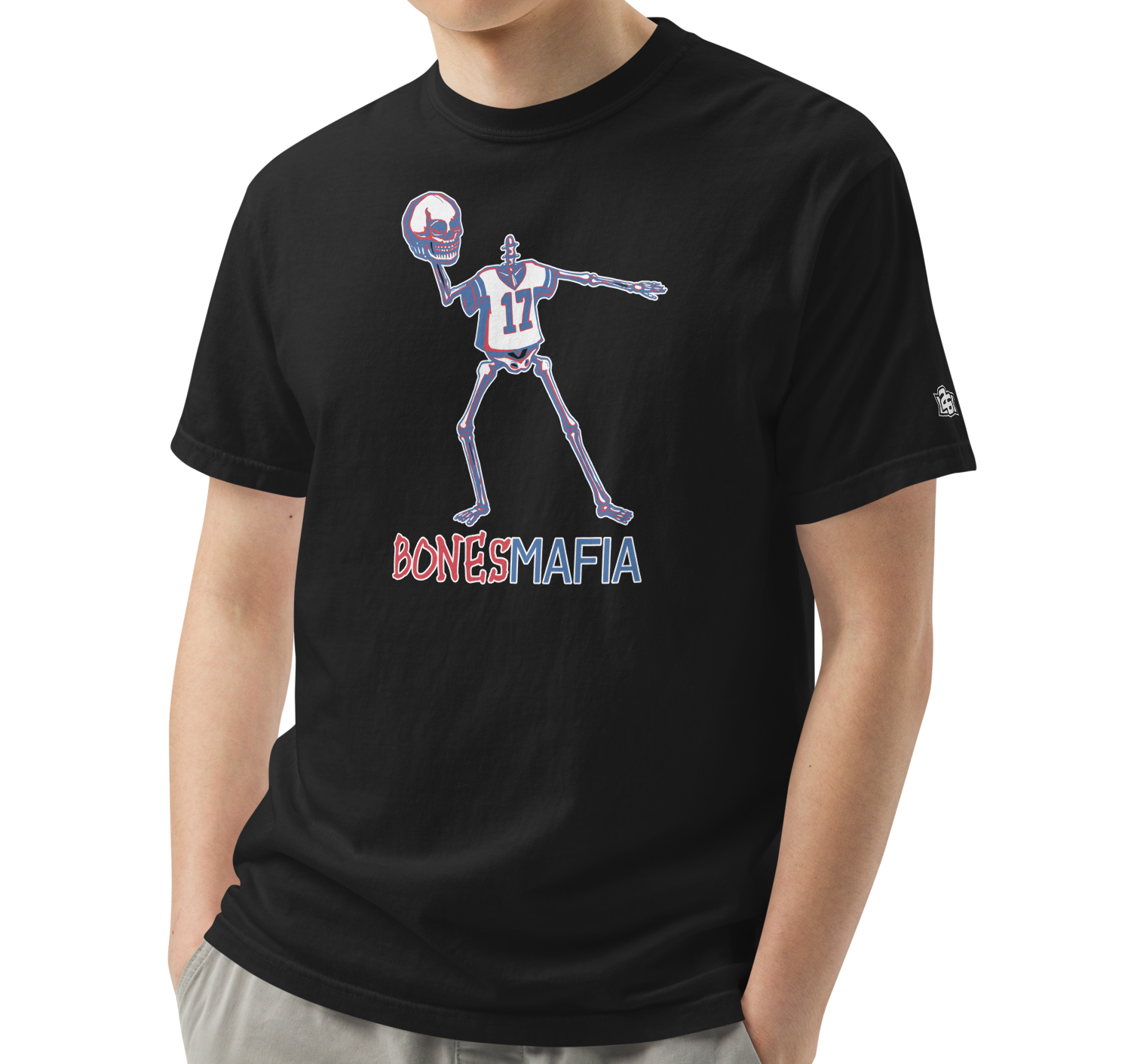Black (100% ringspun cotton)