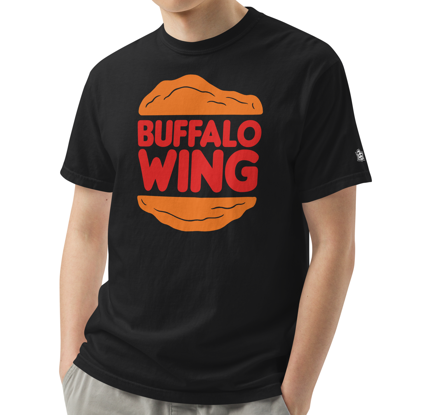 Black (100% ringspun cotton)