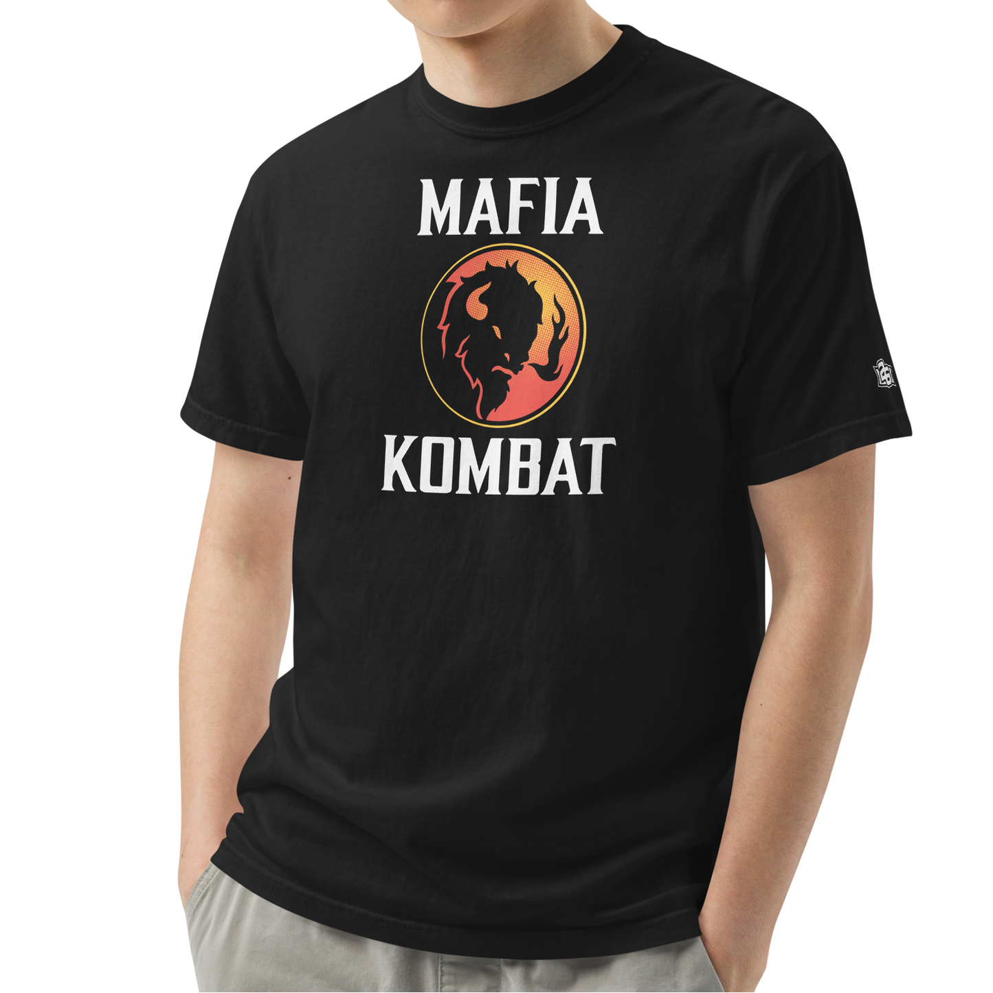 Black (100% ringspun cotton)