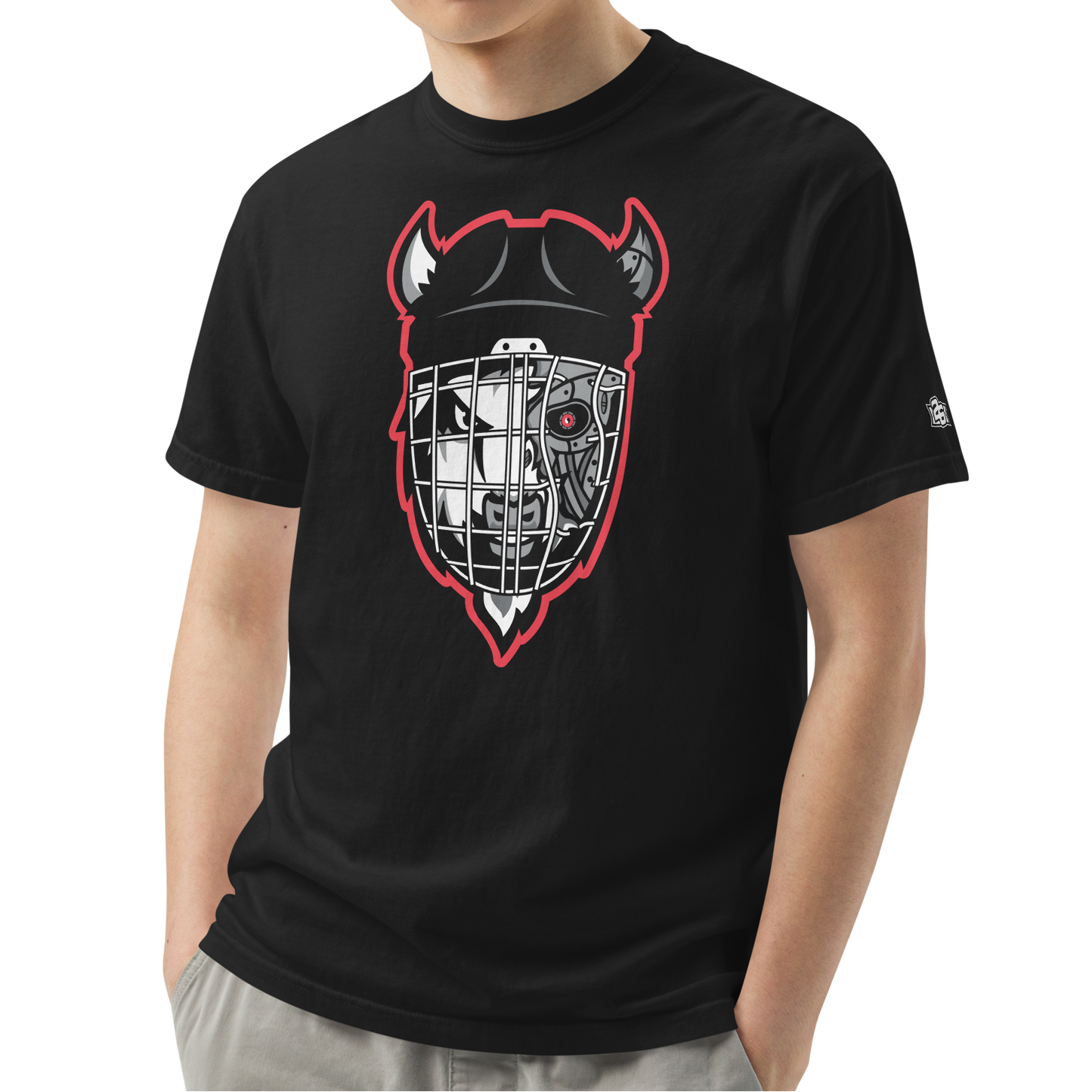 Black (100% ringspun cotton)