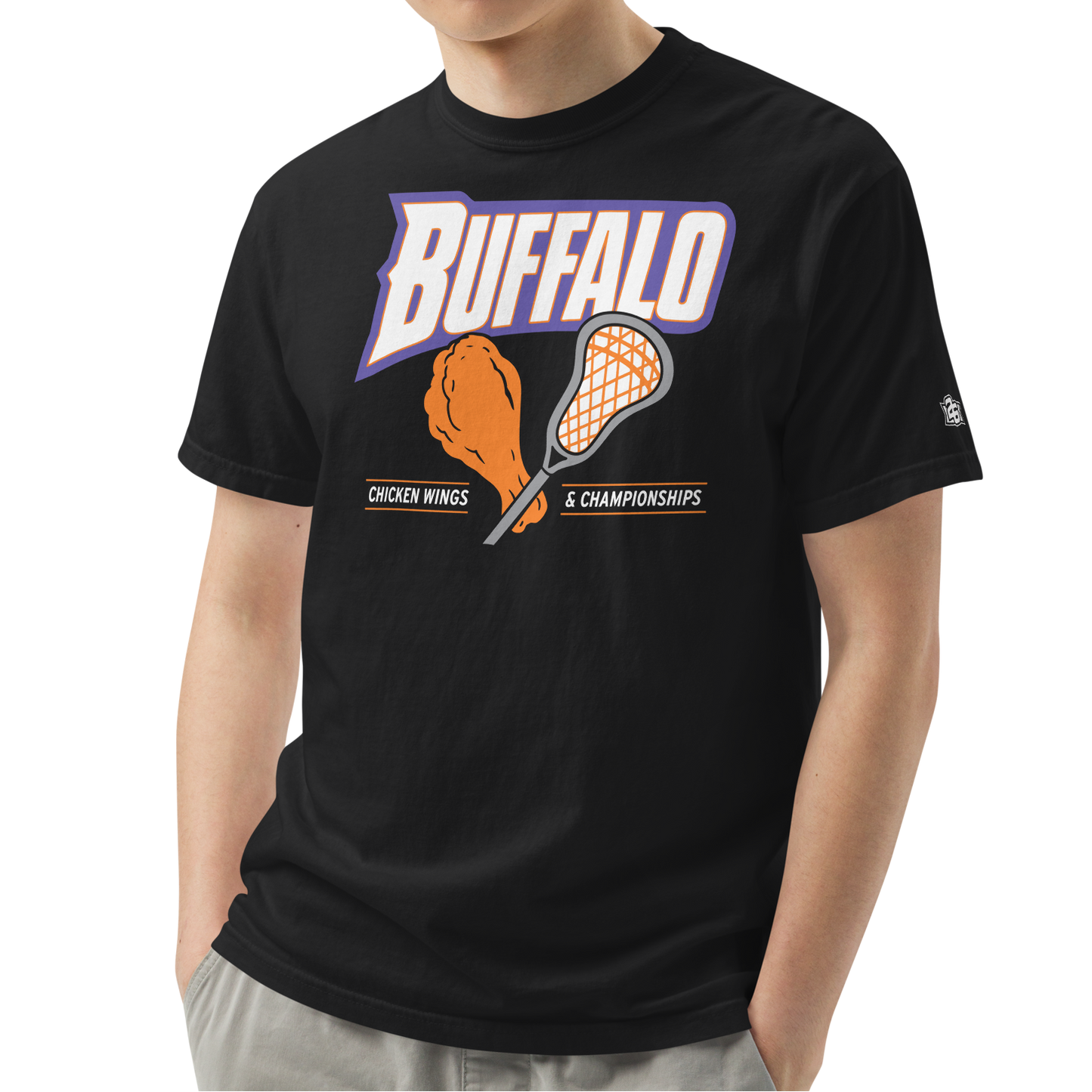 Black (100% ringspun cotton)