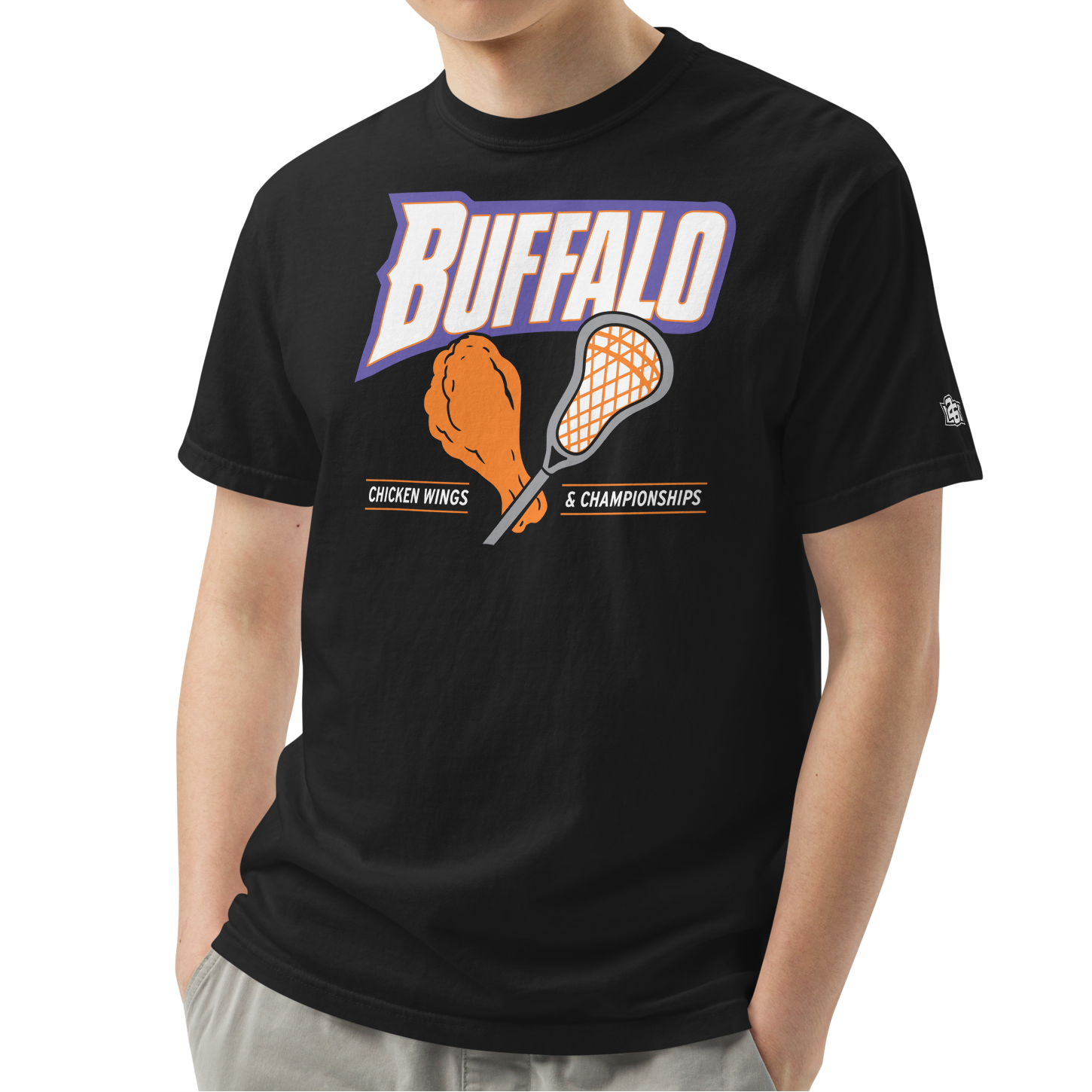 Black (100% ringspun cotton)