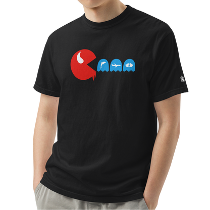 Black (100% ringspun cotton)