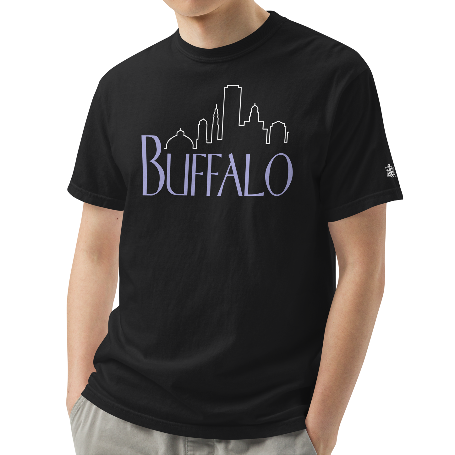 Black (100% ringspun cotton)