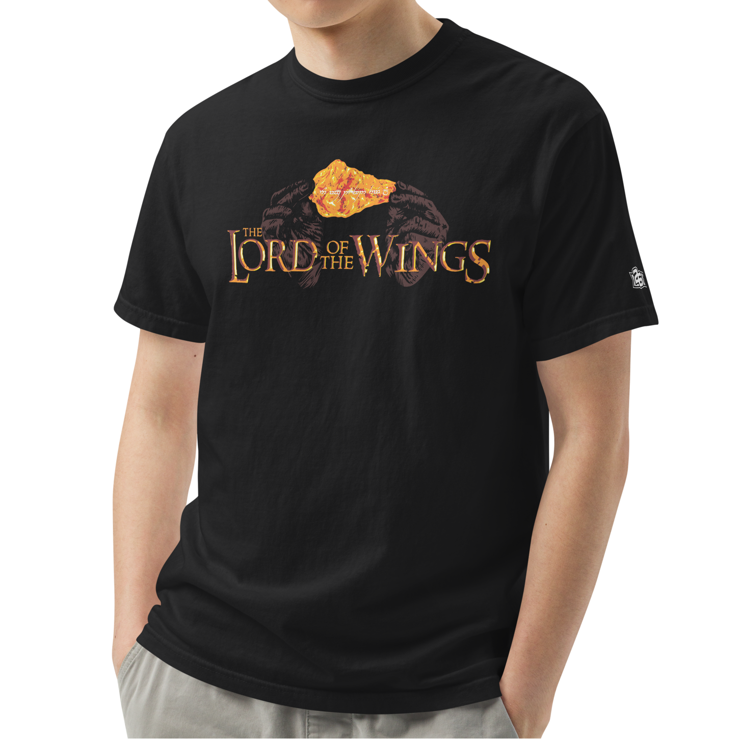 Black (100% ringspun cotton)