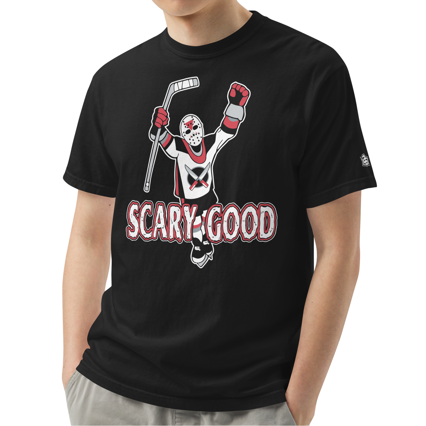 Black (100% ringspun cotton)