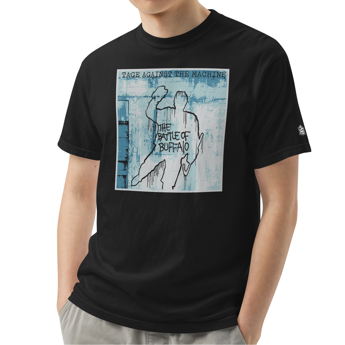 Black (100% ringspun cotton)