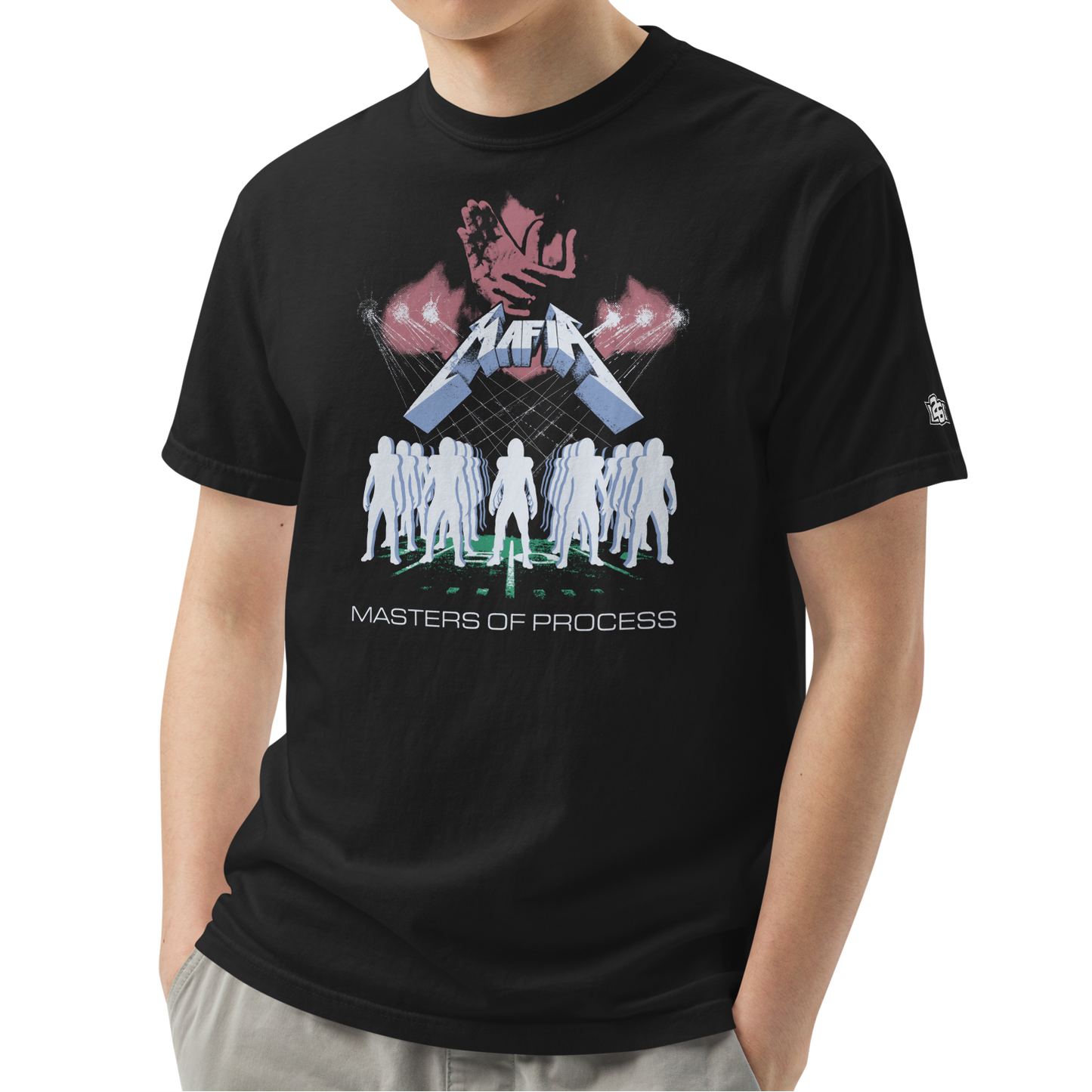 Black (100% ringspun cotton)