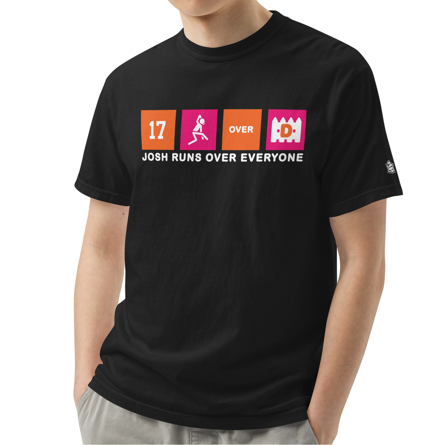 Black (100% ringspun cotton)