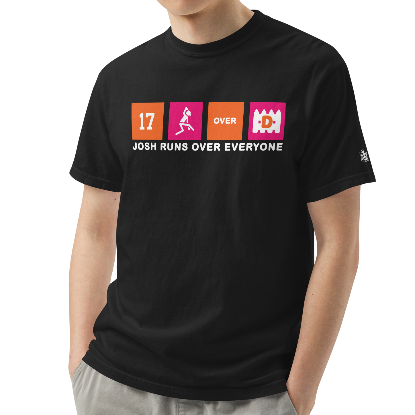 Black (100% ringspun cotton)