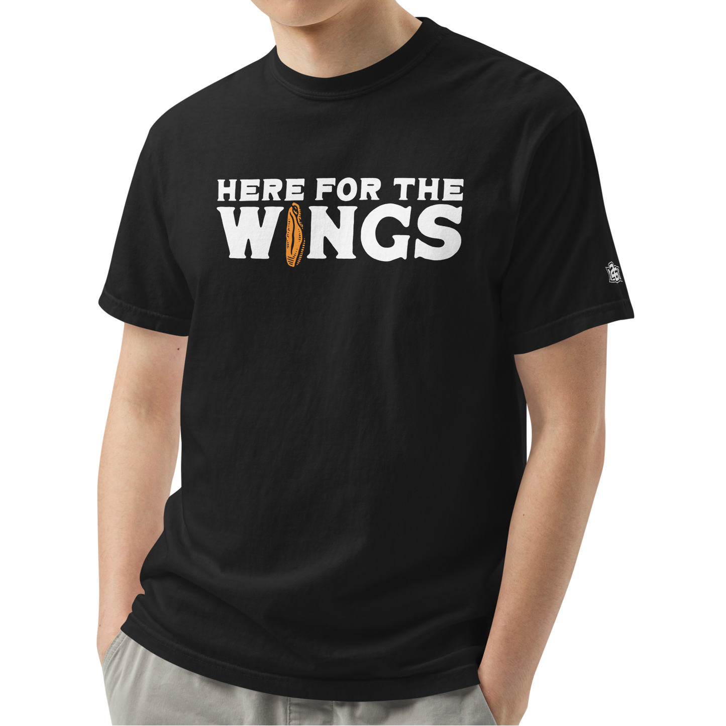Black (100% ringspun cotton)