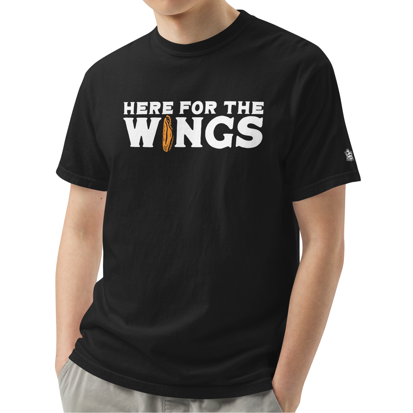 Black (100% ringspun cotton)